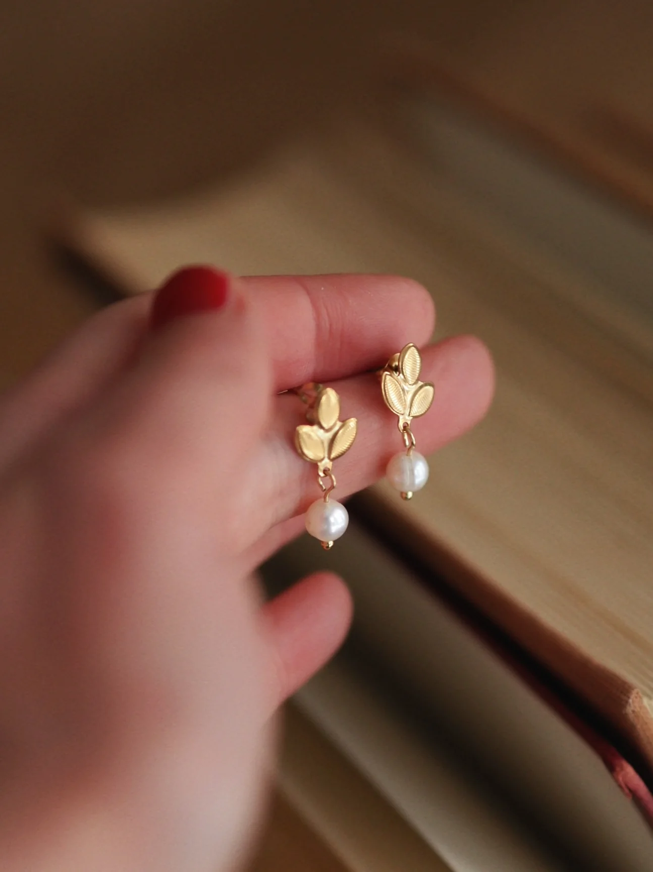 Andrea Atlas Nature Poetry Earrings - Image 3
