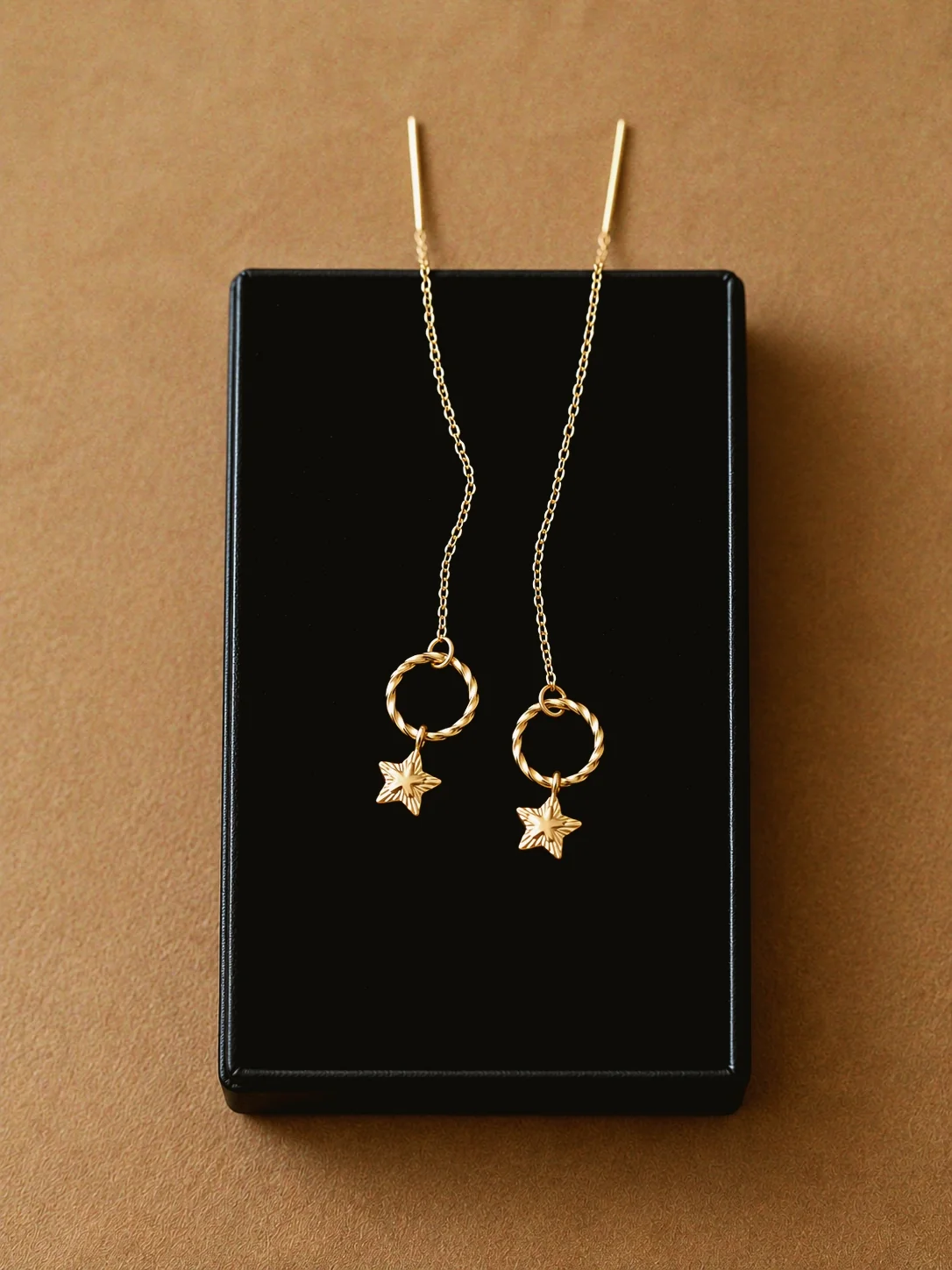 Andrea Atlas Signature Chain Earrings N°54 in Gold