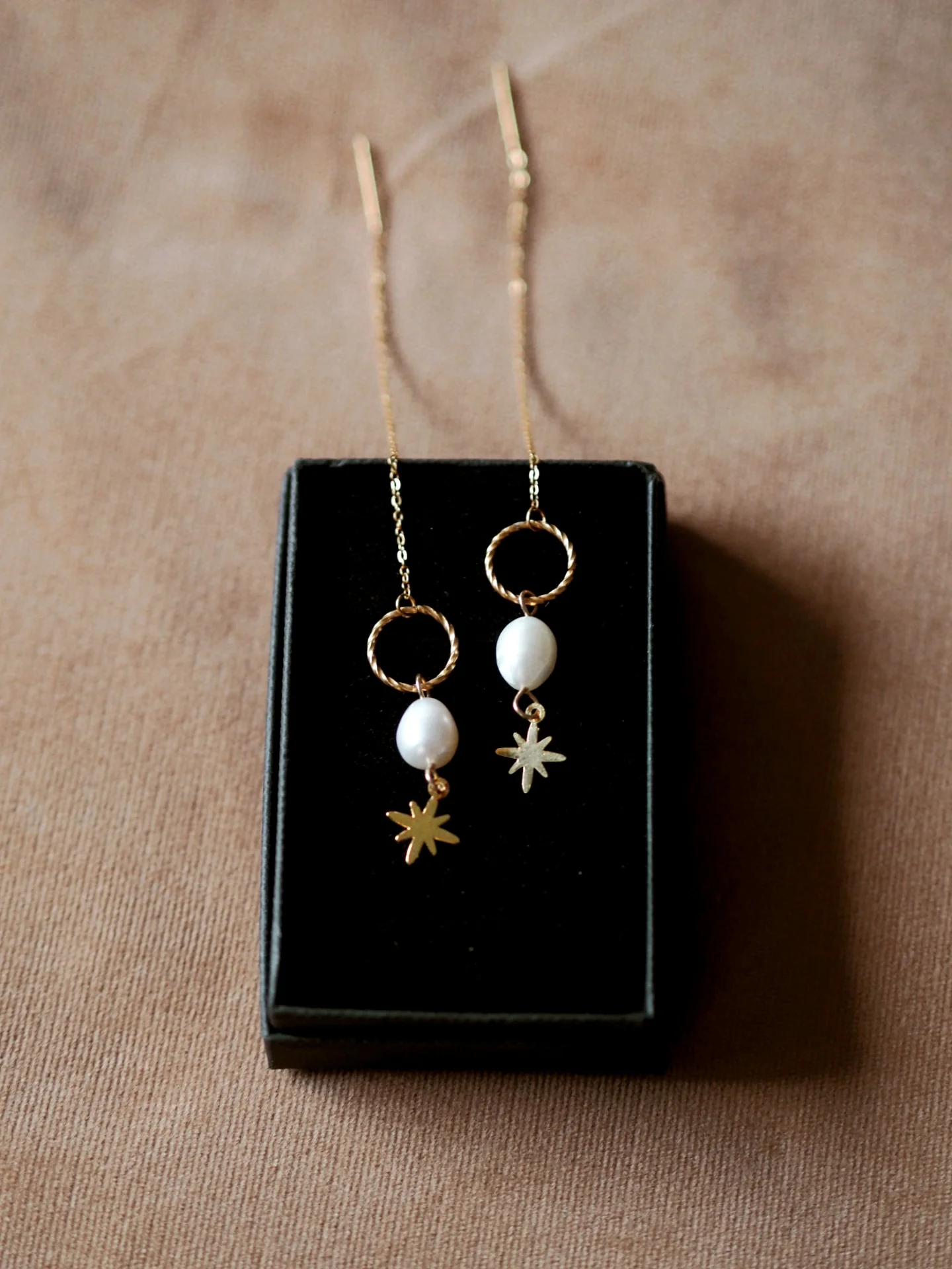 Andrea Atlas Signature Chain Earrings N°47 in Gold