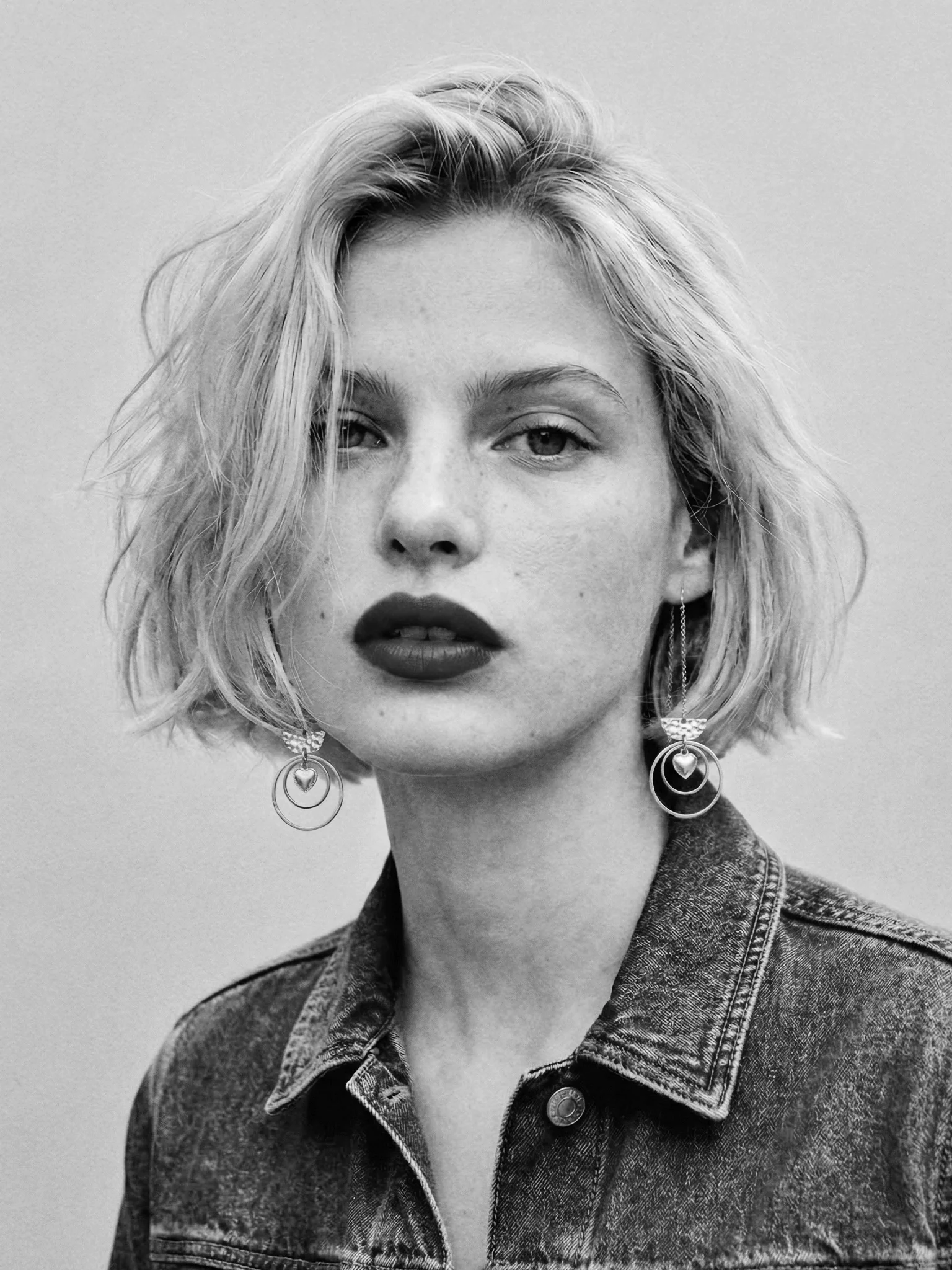 Atlas Signature Chain Earrings N°77 in Silver - Image 2