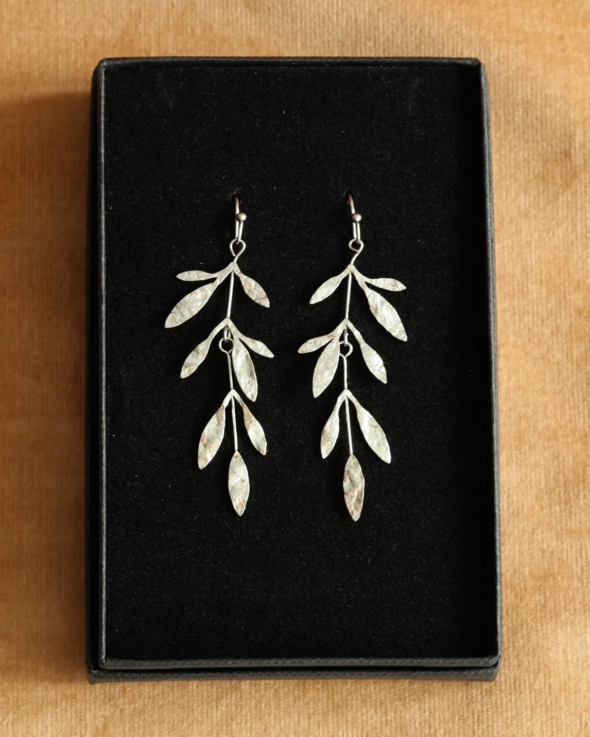 Olivia Earrings in Silver (Petite) - Image 3