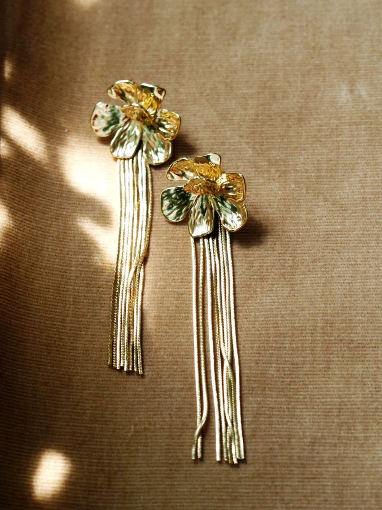 Francesca Floral Earrings - Image 3