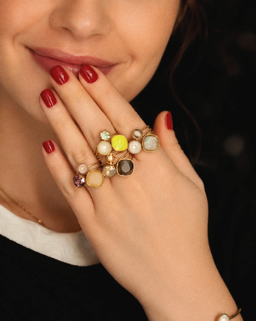 Lise Crystal Ring - Image 2