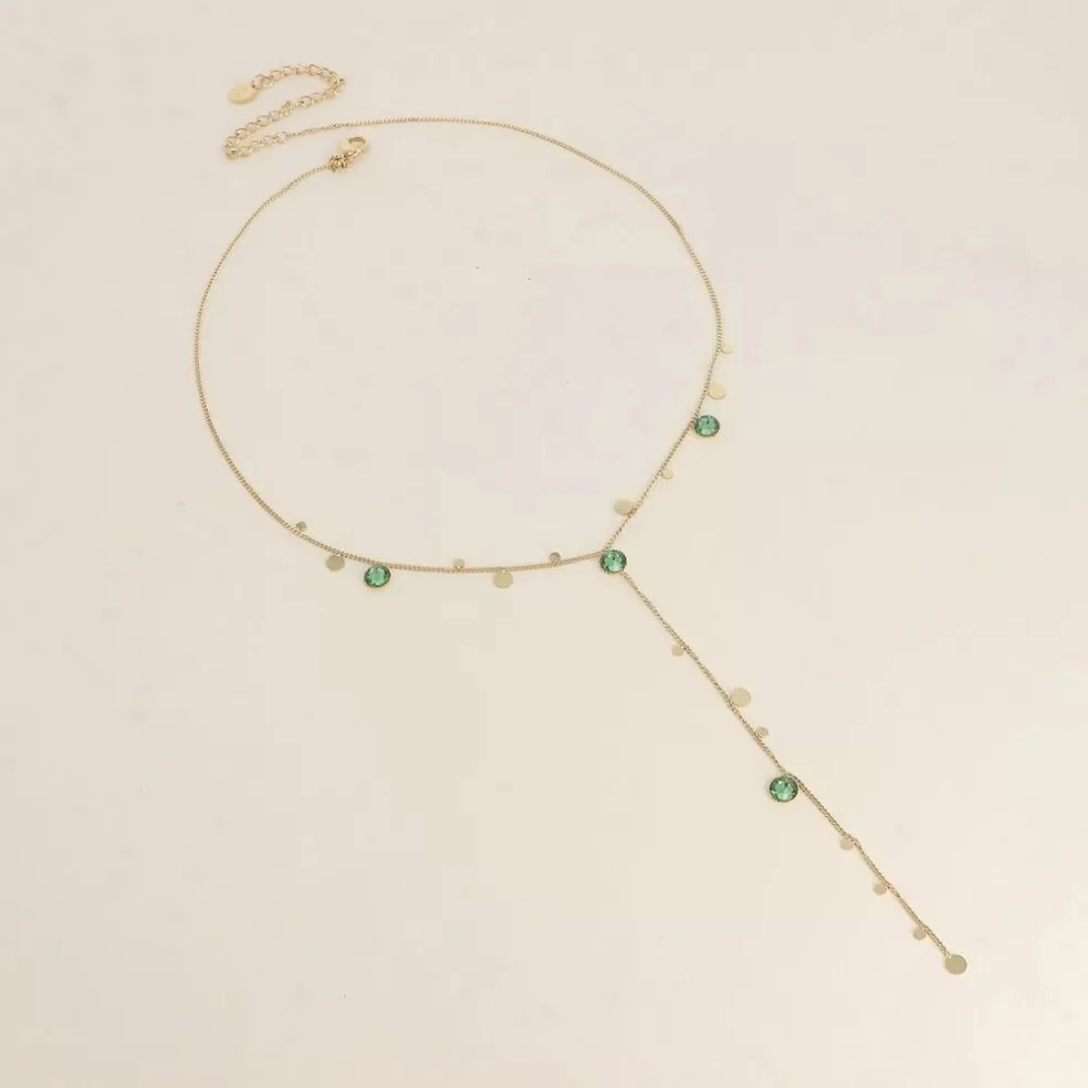 Lumira Necklace in Green - Image 2