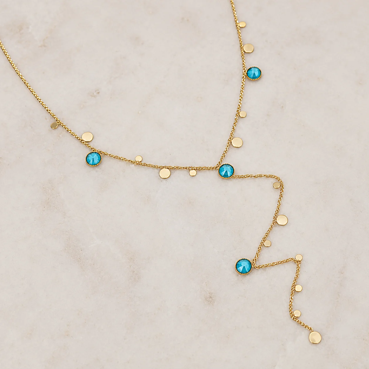 Lumira Summer Necklace With Swarovski Stones - Image 2