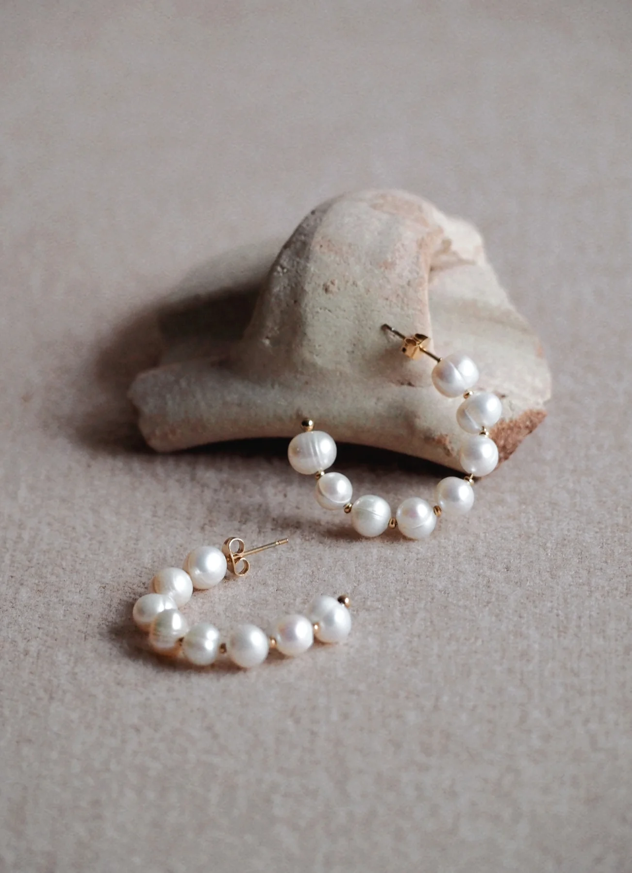 Magdalena Freshwater Pearl Earrings - Image 6