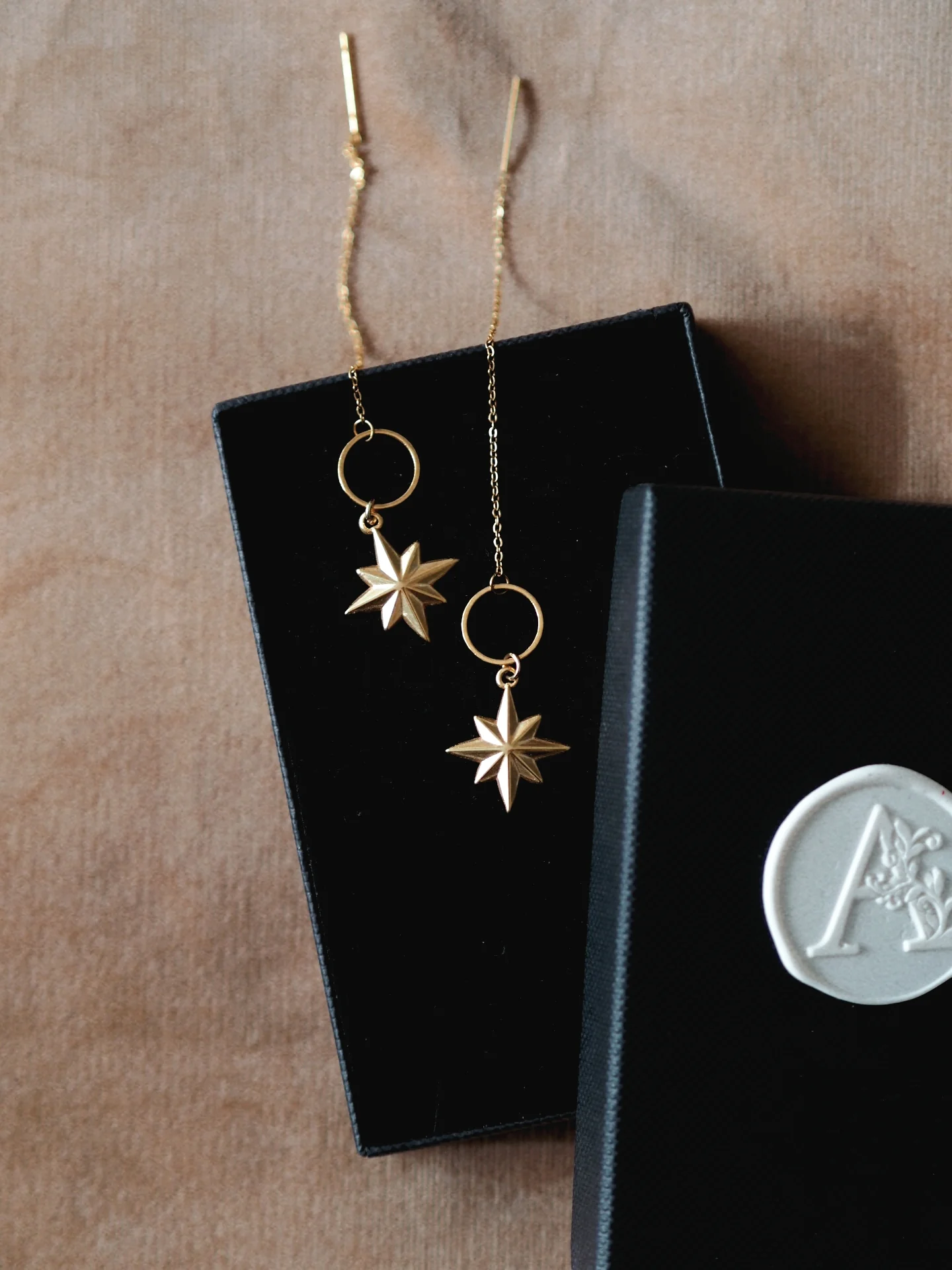 Signature Chain Earrings / StarJoy in Gold - Image 5