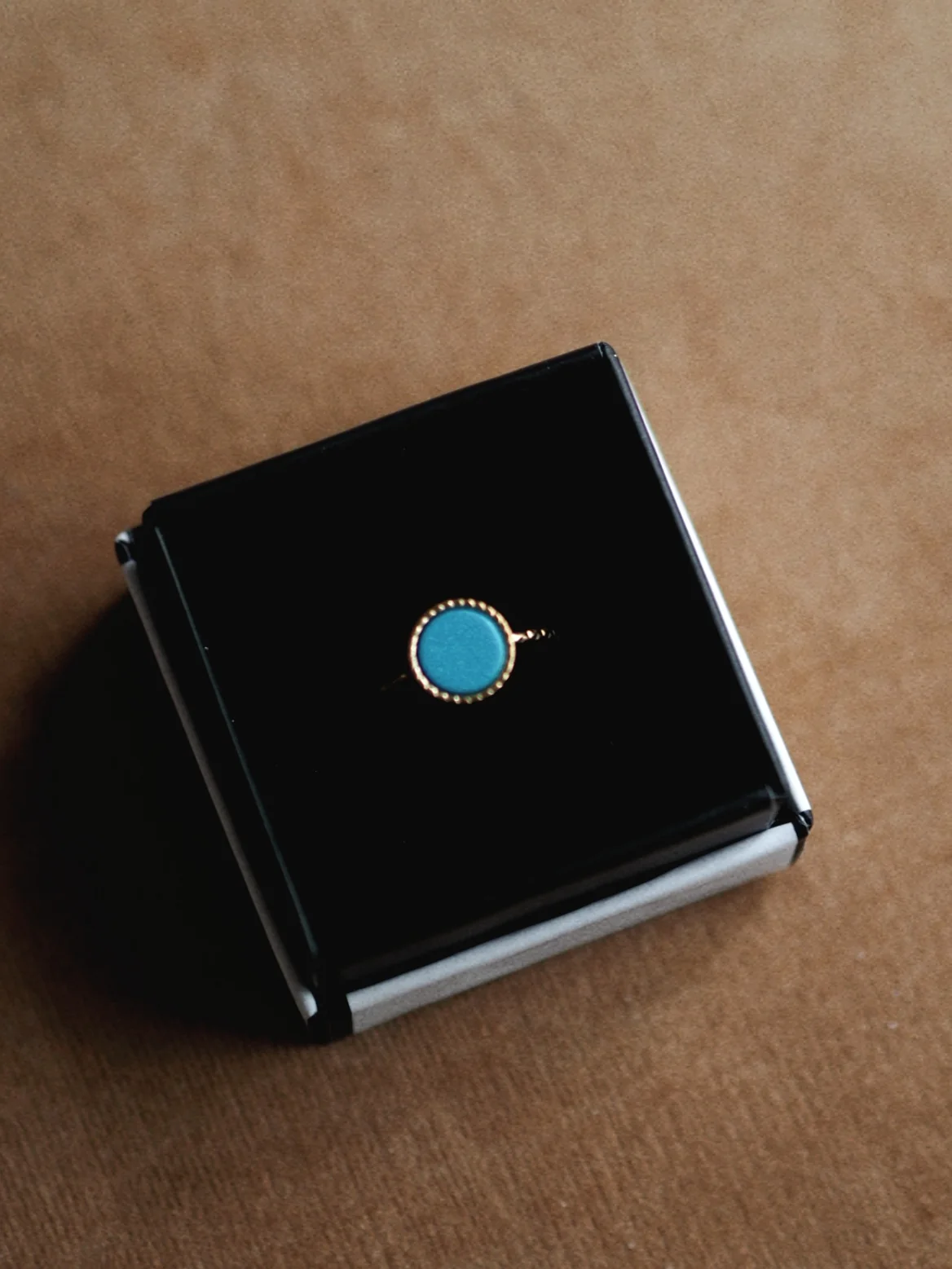 Simple Blue Gemstone Ring