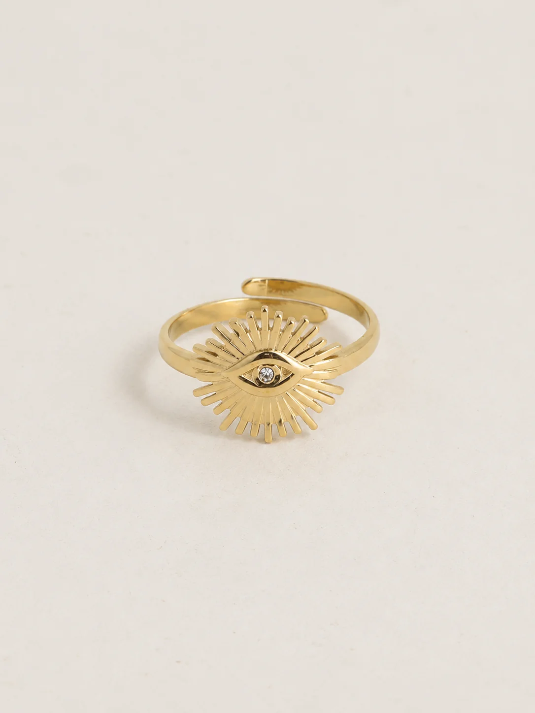 Solis Ring with Rhinestone - Image 3