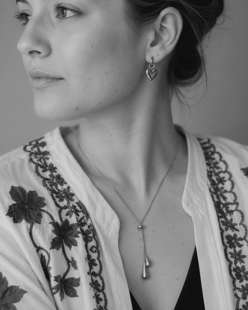 Tassel Drop Necklace - Image 3