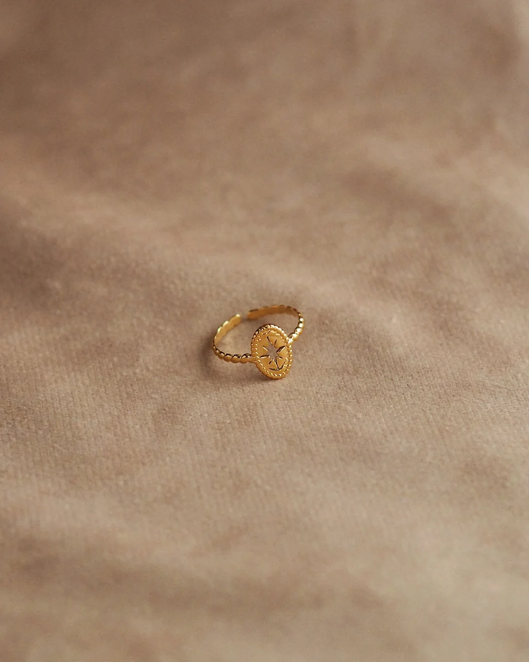Pauline Star Ring in Gold - Image 3